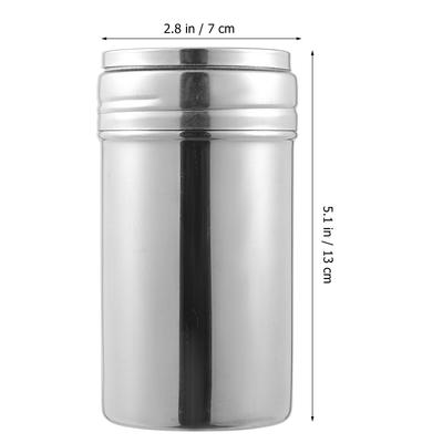 3pcs Stainless Steel Seasoning Boxes Multifunctional Condiment Jars For Salt Pepper Spice Storage Portable Kitchen Essentials