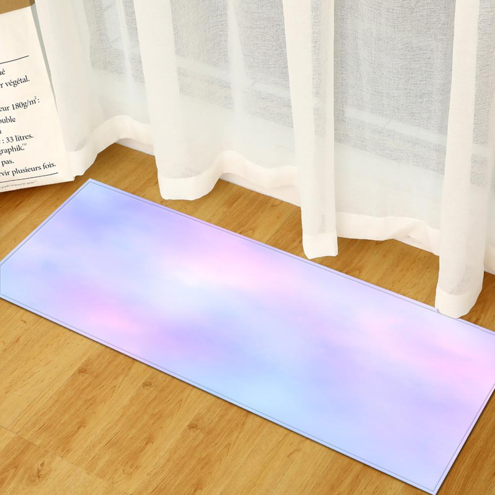 Kitchen Strip Gradual Change Floor Mat Doormat Carpet Floor Mat