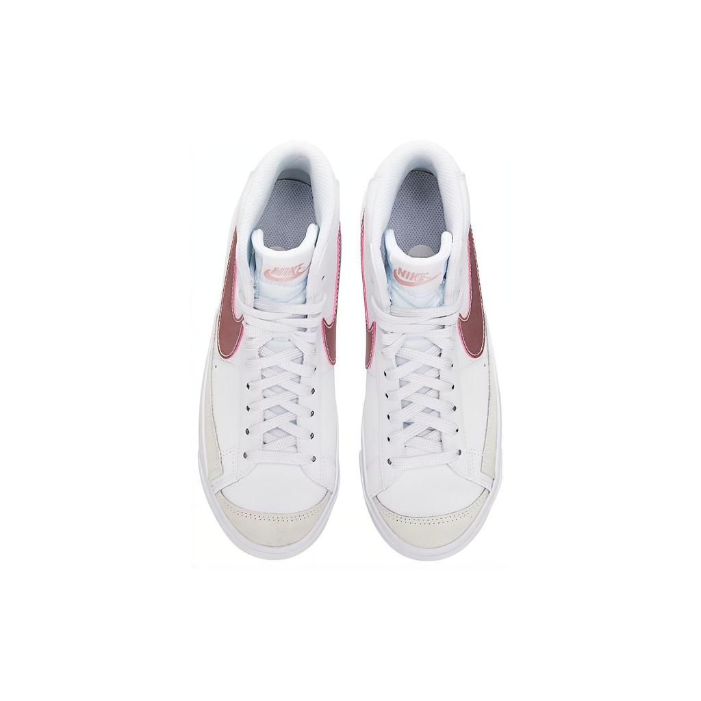 Nike Blazer Mid 77 GS Bílá Růžová Glazura DA4086-105