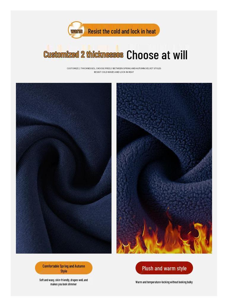 Damen Petite Samtgefütterte Weitbein-Sweathose, Straight-Leg-Stil, Höhenverlängernd, Herbst/Winter-Kollektion 2025.