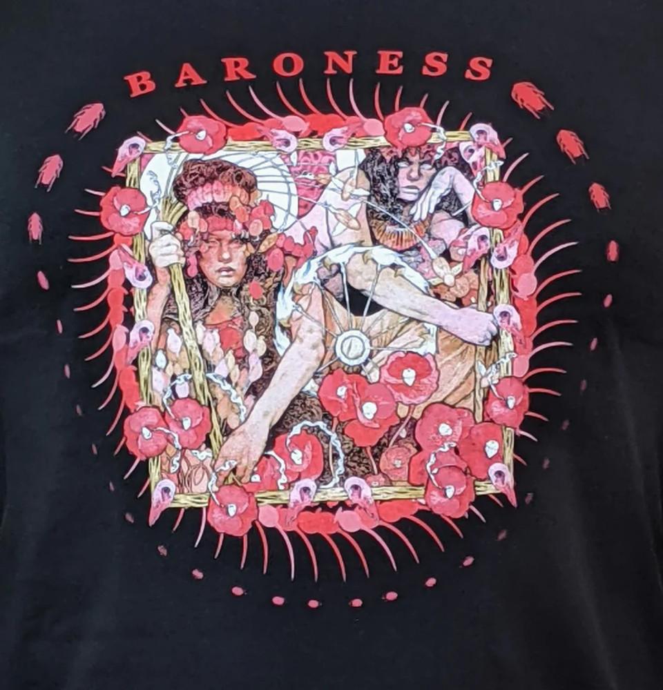 Baroness Band Gift For Family Black T-Shirt Cotton All Size DN16 Unisex T-Shirt M
