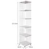 Kids' Rotating Bookshelf and Toy Organizer: Multi-Layer Floor-Standing Storage Cabinet