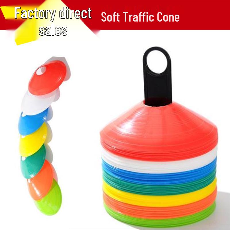 Round Hole Marking Disc Plate - Basketball & Football Training Cones