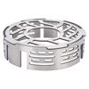 Pare-vent pour réchaud de camping portable en acier inoxydable pour la cuisine en plein air Protection contre le vent Petite taille