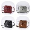 Stylish Red Pu Small Shoulder Bag For Women With Simple Korean Design And Soft Texture