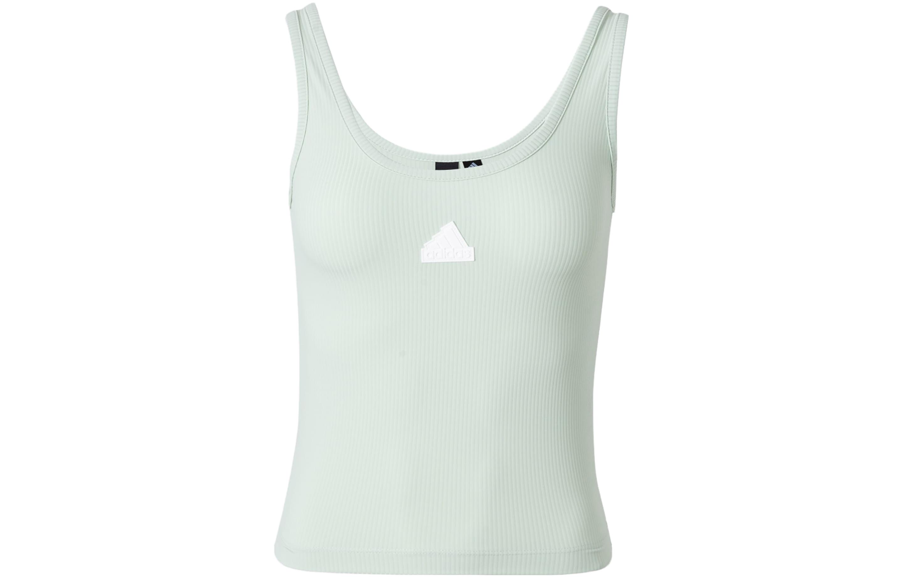 Adidas Sleeveless Sports Shirts Women s Linen Green Other IT4358 M