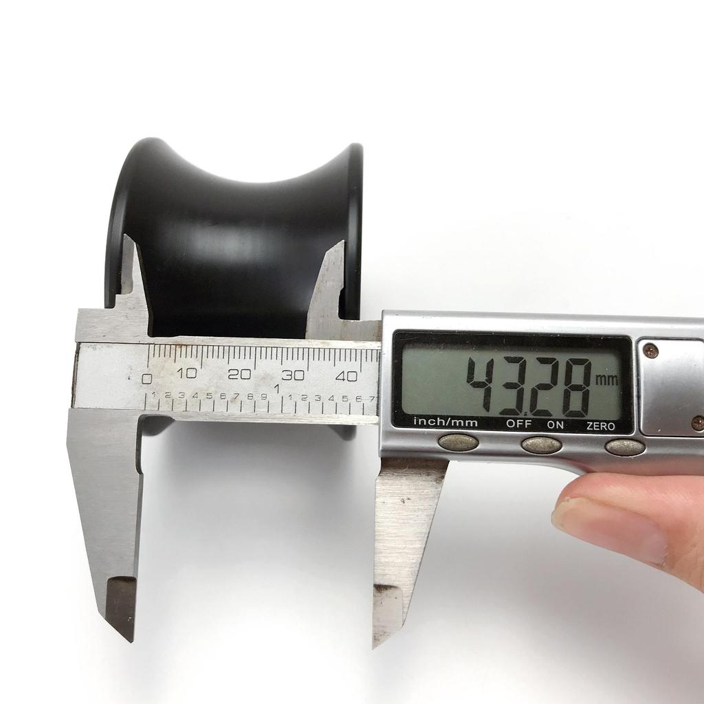 Ruota a Rullo Ellittica Attrezzatura Fitness Leggera 7cmx5.15cm Macchina per Cavi