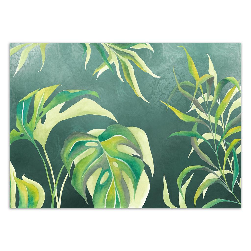 Wallpaper Monstera Leaves