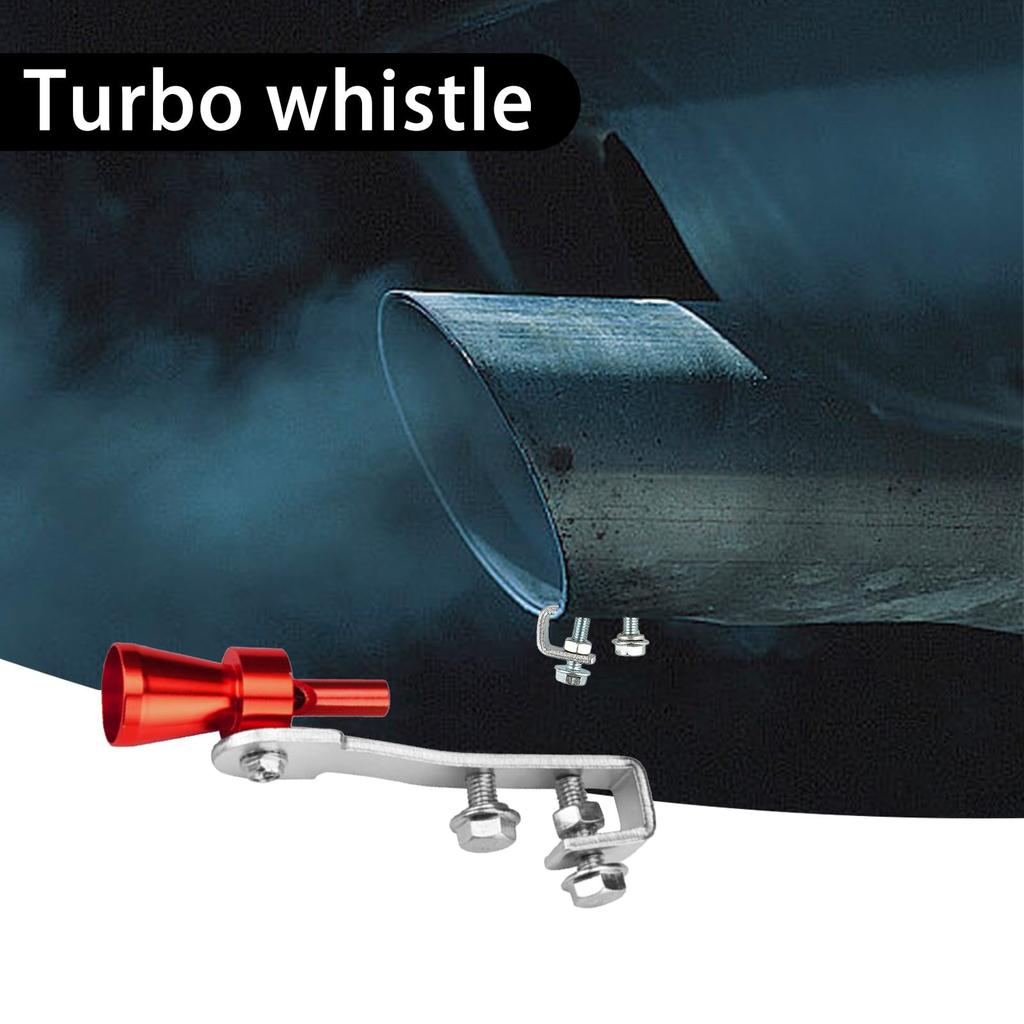 Turbo Pfeife - Auto Turbinen Pfeife | Leichter Auto Auspuff Sound Booster, Turbinen Sound