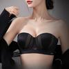 Women's New Collection of Auxiliary Breast Strapless No Underwire Small Chest Pull No Trace Half A Cup of Underwear