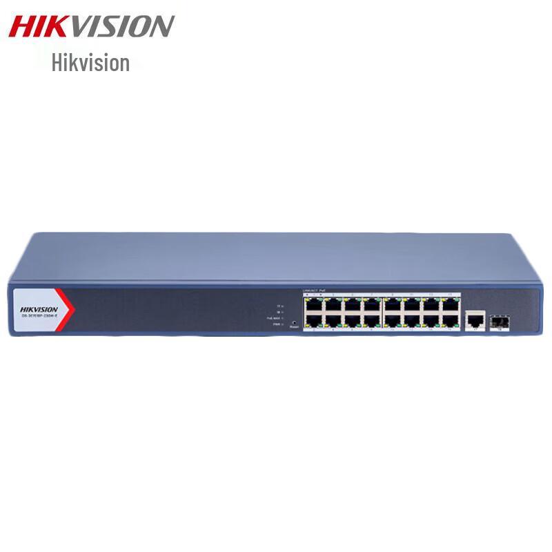 

Hikvision 18-Port Cloud-Managed Gigabit PoE Switch