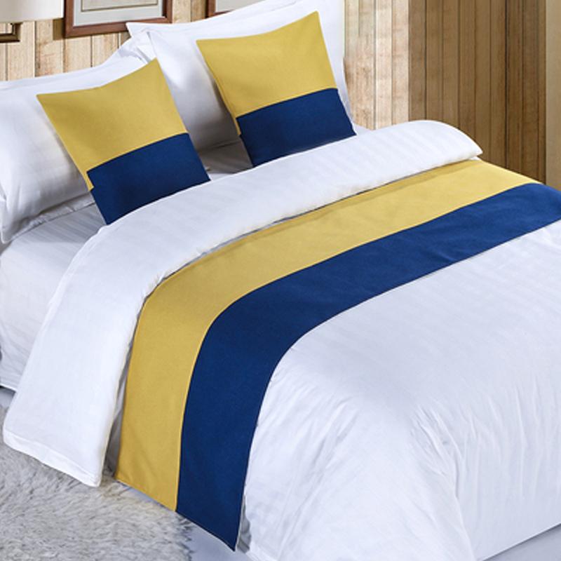Modern Bed Runner Bedding Scarf Towel Protection Throw Bedding For Bedroom Hotel Wedding Room Decor Bed Runner