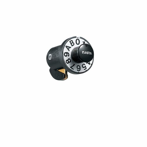 NASTA Silent Combination Lock MPK-7N Type, Right-Handed, Z81-MPK-7NRY-SP, Mailbox Key Replacement, Body: 50cm Deep, Body: 40cm High, Body: 50cm Wide