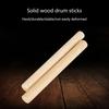 1 Pair Rhythm Music Sticks Wooden Drum Sticks Orff Percussion Instrument Percussion Stick Portable Music Lummi Sticks