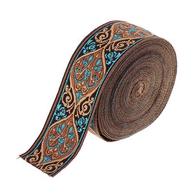 5 Meter Jacquardbesatz, Nähband, Stoffbänder zum Nähen, Basteln, 3 cm