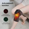 Heated Knee Brace, Cordless Heated Knee Pad for Arthritis, Rechargeable Knee Brace Warmer with 3 Heating Levels + 3 Vibration Modes