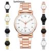 Watch Luminous Needle Steel Belt Quartz Wristwatch Men Women Casual Accessories