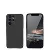 Applicable to Samsung S24Ultra Rubik's Cube Liquid Silicone S25 Mobile Phone Case A16 Fine Hole Straight Edge Soft Case S23FE