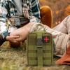 Outdoor First Aid Bag Waterproof Waist Pack Emergency Survival Pouch Camping Gear Organizer for Home Garage Boat RV Hiking