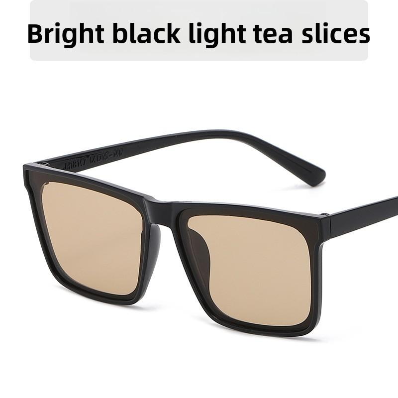 Mens Retro Square Sunglasses With Uv400 Protection For Summer Outings And Street Style