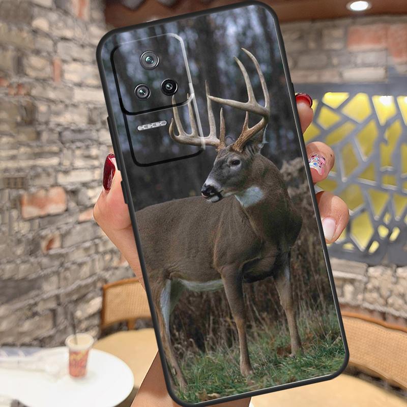 Deer Hunting Camo Case For Xiaomi 15 14 13 Ultra 11T 12T 13T 14T Pro POCO X7 X6 Pro X3 X5 M6 F5 F6 Pro Cover