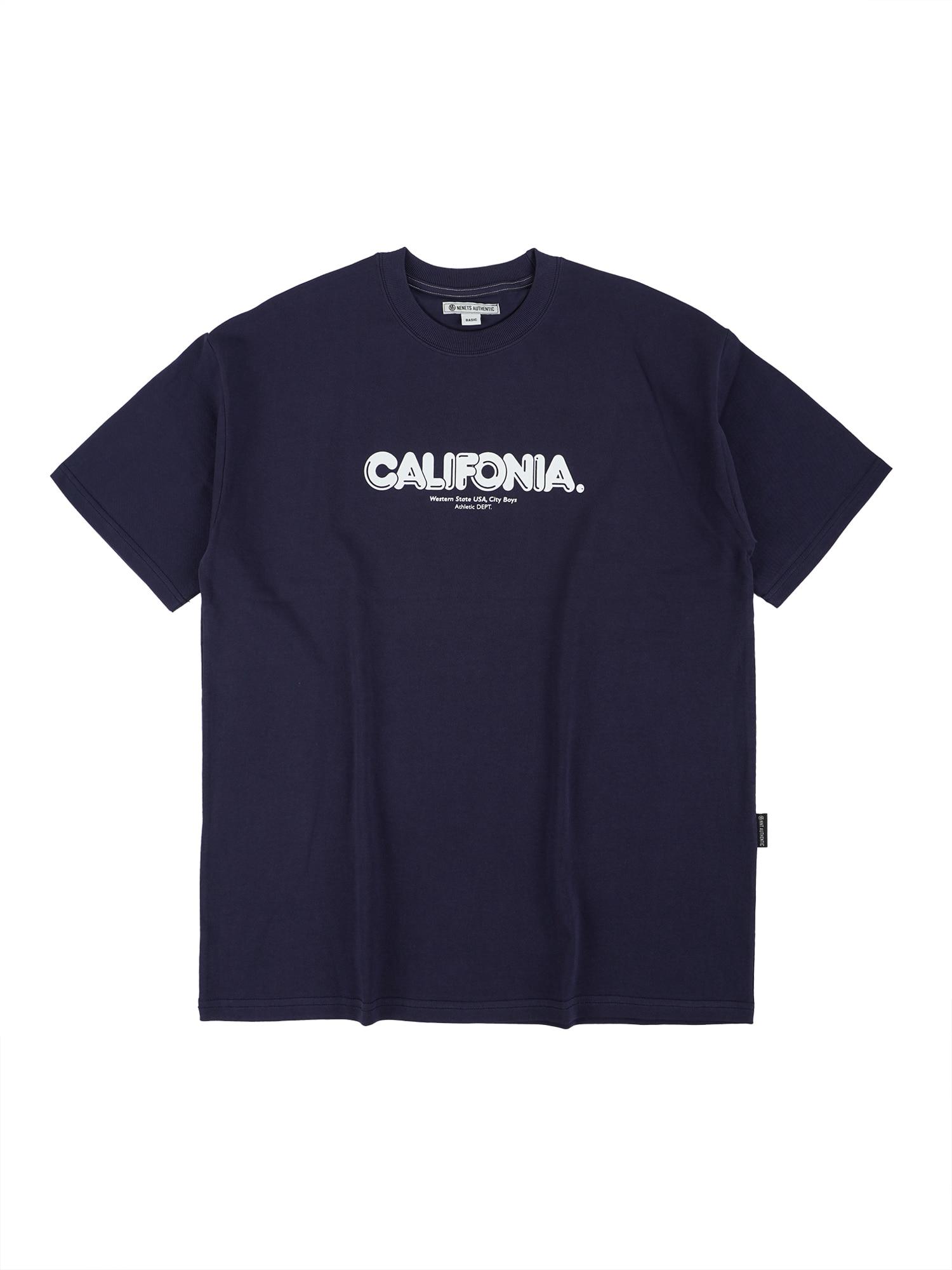 Nenets Authentic Califonia S/S Tee Navy Navy/Basic(M)/Free