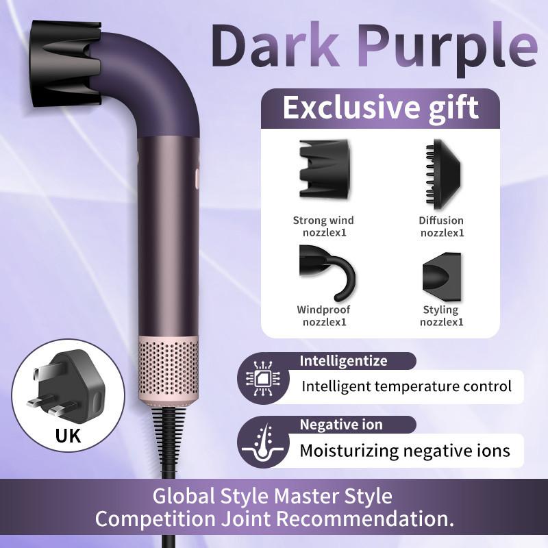 HD18 Portable High Speed Negative Ion Hair Dryer Silent Fast Hair Drying Styling Tools Handheld Hair Drying Machine