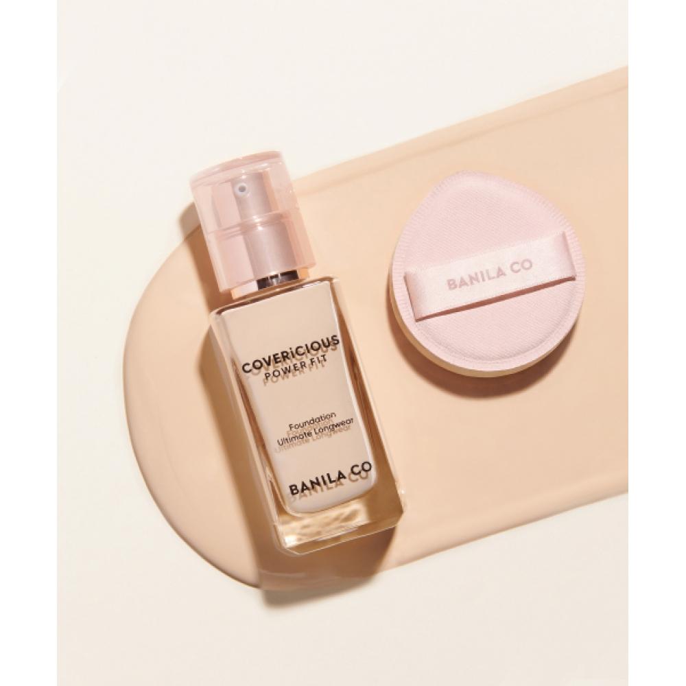 Banilaco Covering Power Fit Foundation+cloud Puff 1p  + Case 