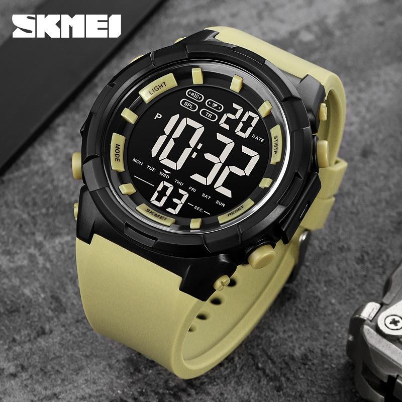 Junior high school watch male student trend waterproof electronic watch luminous outdoor multi-functional sports watch