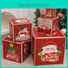 Christmas Gift Packaging Box With Cartoon Design For Daily Giving Holiday
