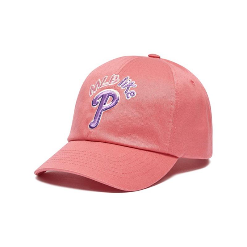 

MLB Cotton Baseball Caps Unisex Fashion 3ACP0351N F кораловий