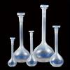 1 Stück 50ml/100ml/250ml/500ml 1 Stück Messkolben mit einer Teilung Messkolben Graduierte Flasche für chemische Tests