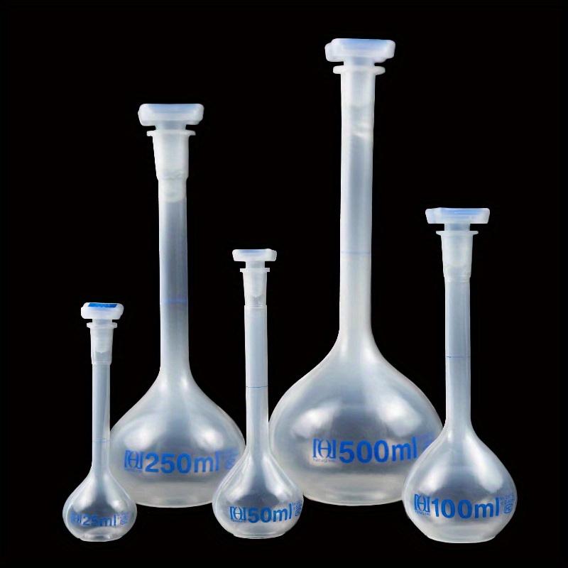 1 Stück 50ml/100ml/250ml/500ml 1 Stück Messkolben mit einer Teilung Messkolben Graduierte Flasche für chemische Tests