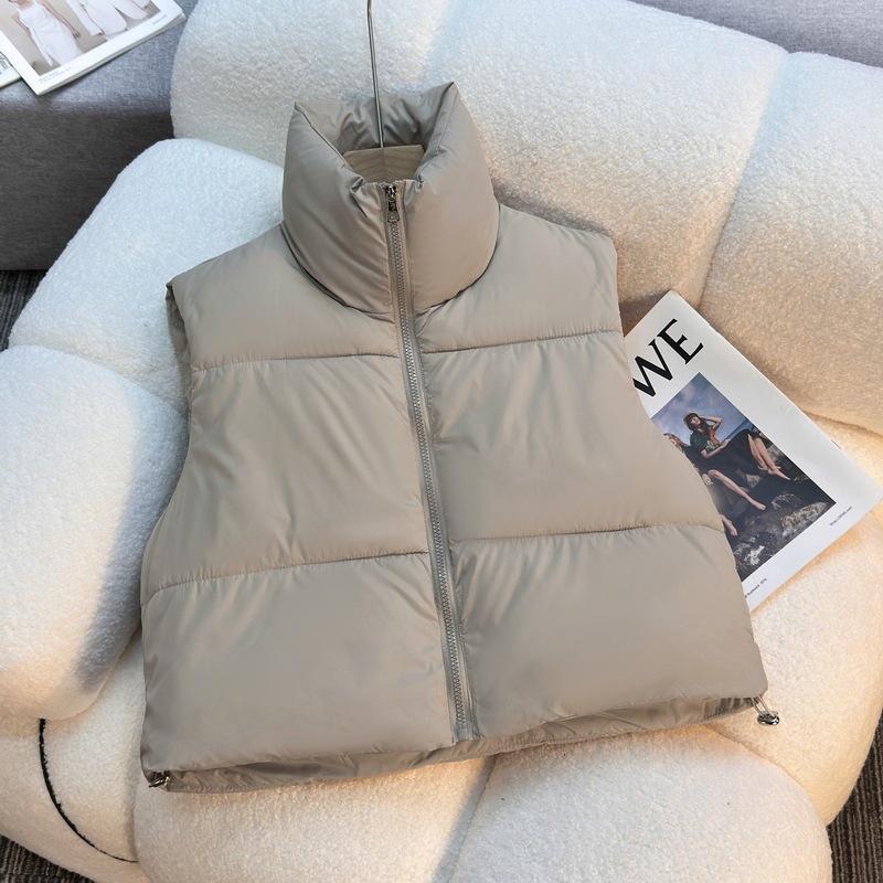 Cotton Vest Autumn and Winter Women's Cotton Vest Vest Short Sleeveless Cotton Vest Women