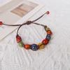 Ethnisch Stil Keramik Verstellbares Armband Für Frauen Mädchen Mode Bunt Perlen Sommer Charme Armband Schmuck Zubehör