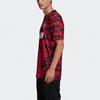 adidas Manchester United Soccer/Football Training Sports Jersey Asia Sizing Short Sleeve T-shirt 20-21 Season Red Men's FR6033