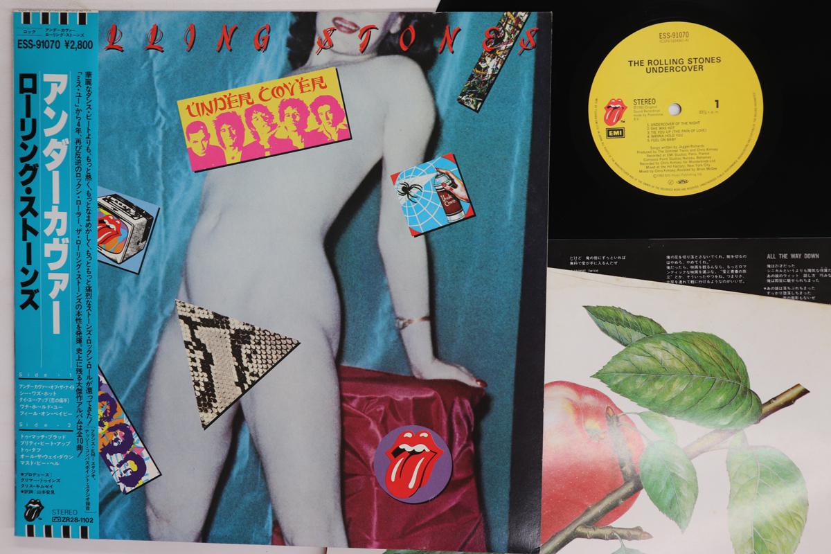 

LP Пластинка ROLLING STONES Undercover ESS91070 EMI 1983 Япония Оби Рок Б/У