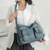 Women's Bag Large Capacity Shoulder Bag Soft Leather Tote Bag Commuter Shoulder Crossbody Bag