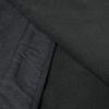 Kyoetsu Men's Winter Samue, Padded, Tsumugi-Style Fabric with Fleece Lining, Size 16 (M, Black)