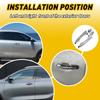Exterior Door Handle Silver For 2016- Kia Sorento Front Left & Right Side EV