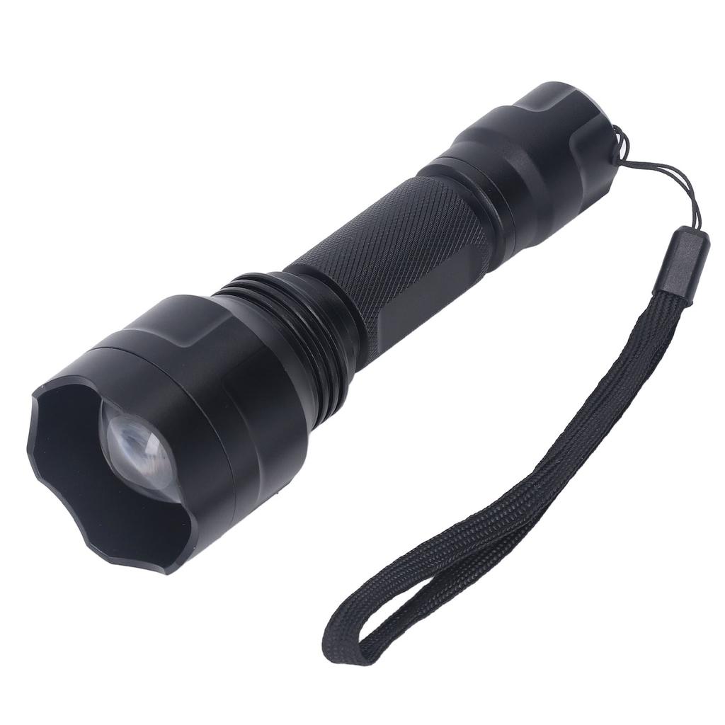 LED IR Flashlight Adjustable Focus Infrared Night Vision Light Dimmable for Hunting 850nm 940nm