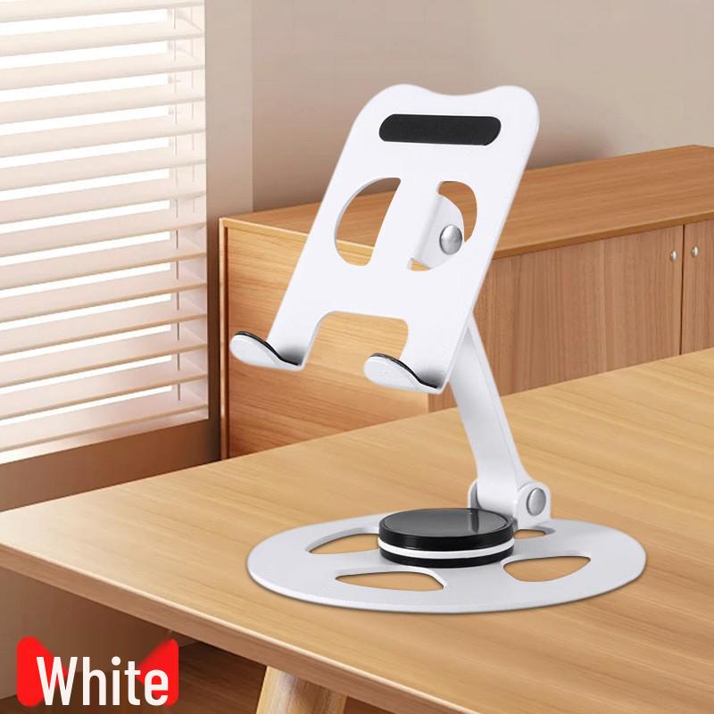 Universal Metal Foldable Desktop Stand for Phones & Tablets with Cooling Feature