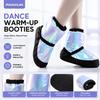 Damen Plus Samt Tanz Aufwärmschuhe - Ballett Baumwolle Übungsstiefel