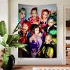 Kpop XG Group Hanging Bohemian Tapestry Hanging Tarot Hippie Wall Rugs Dorm Japanese Tapestry