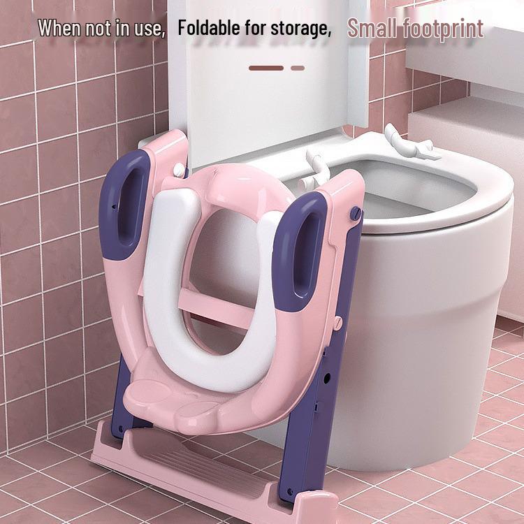 Trapezoidal Potty Seat & Step Stool for Kids