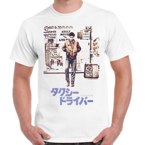 Taxi Driver Japanese Poster De Niro Retro T Shirt 773