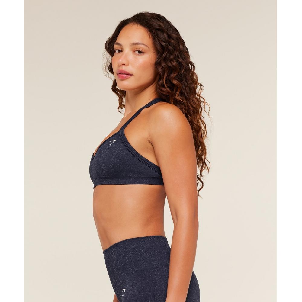 Gymshark Adapt Fleck Sports Bra Heavy Blue Iron Blue B5c7r Ud7z