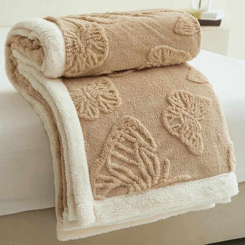 Nordic Style Tafurong Butterfly Pattern Napping Blanket Home Air Conditioning Sofa Blanket Bedding Blanket Versatile All Seasons 100x150cm 1pcs