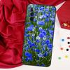 Blue Cornflowers Delphinium For Samsung Galaxy A55 A53 A33 A13 A35 A15 A36 A56 A26 A16 A22 A32 A52 A54 A34 A06 A05 Case