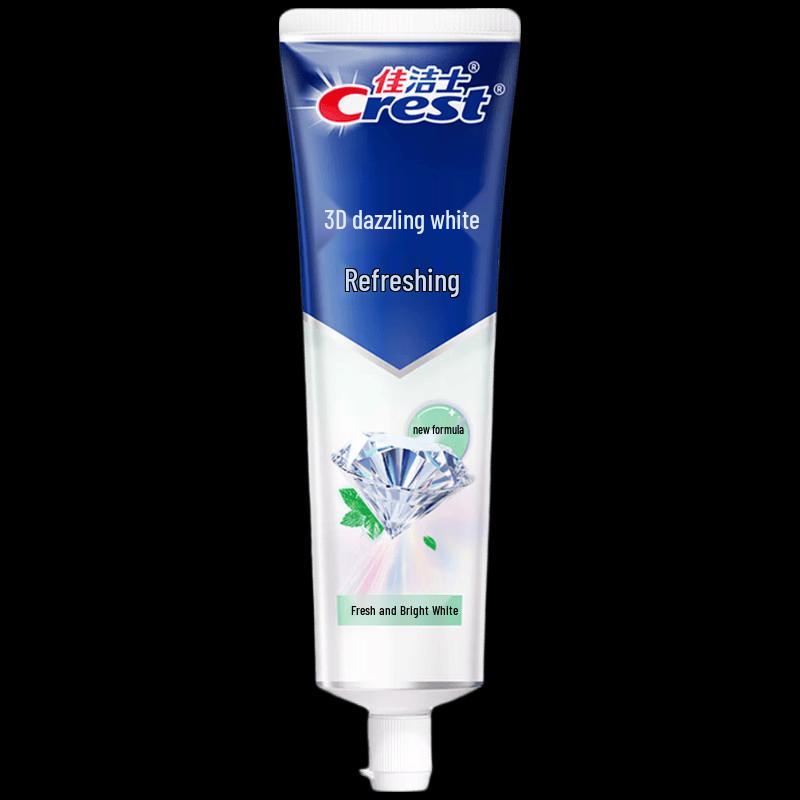 Crest 3D White Fresh Breath Fluoride Toothpaste